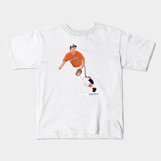 Brooks Robinson Art Kids T-Shirt